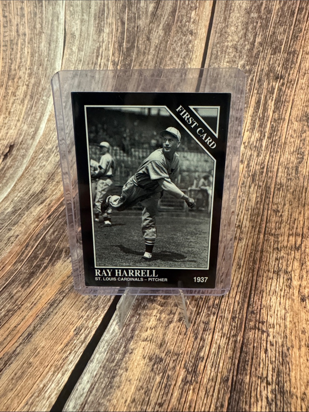 VTG The Sporting News Ray Harrell #960 Baseball Card Item #ME773